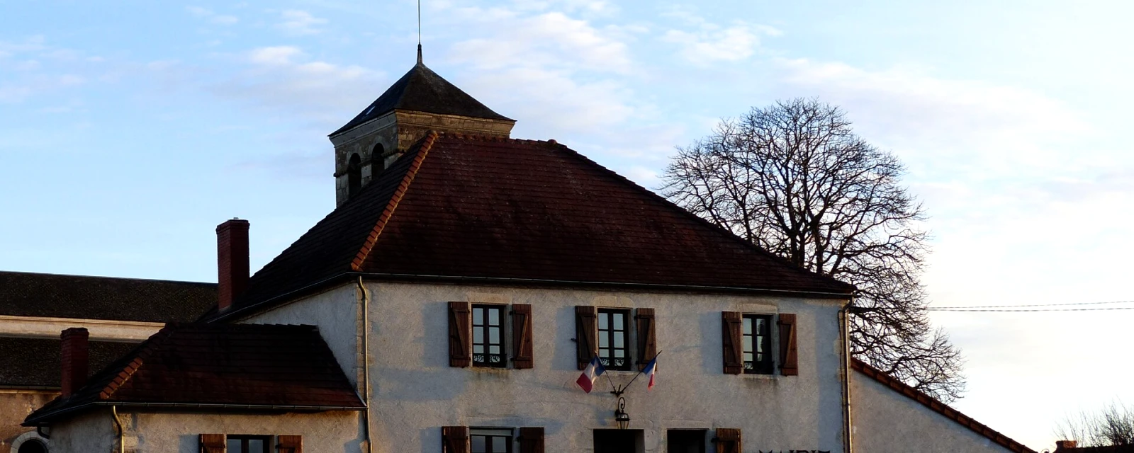 Vue de Saint-Bonnet-de-Rochefort, Allier