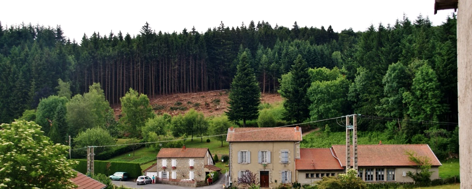 Vue de Saint-Nicolas-des-Biefs, Allier