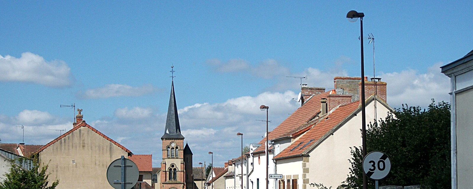 Vue de Verneix, Allier