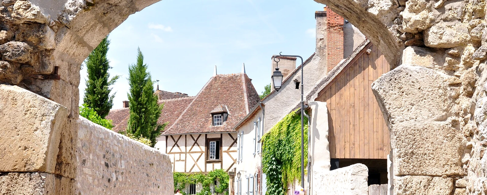 Vue de Verneuil-en-Bourbonnais, Allier