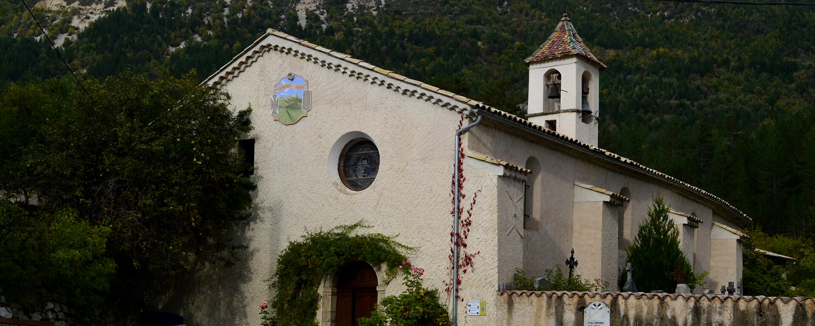 Vue de Angles, Alpes-de-Haute-Provence
