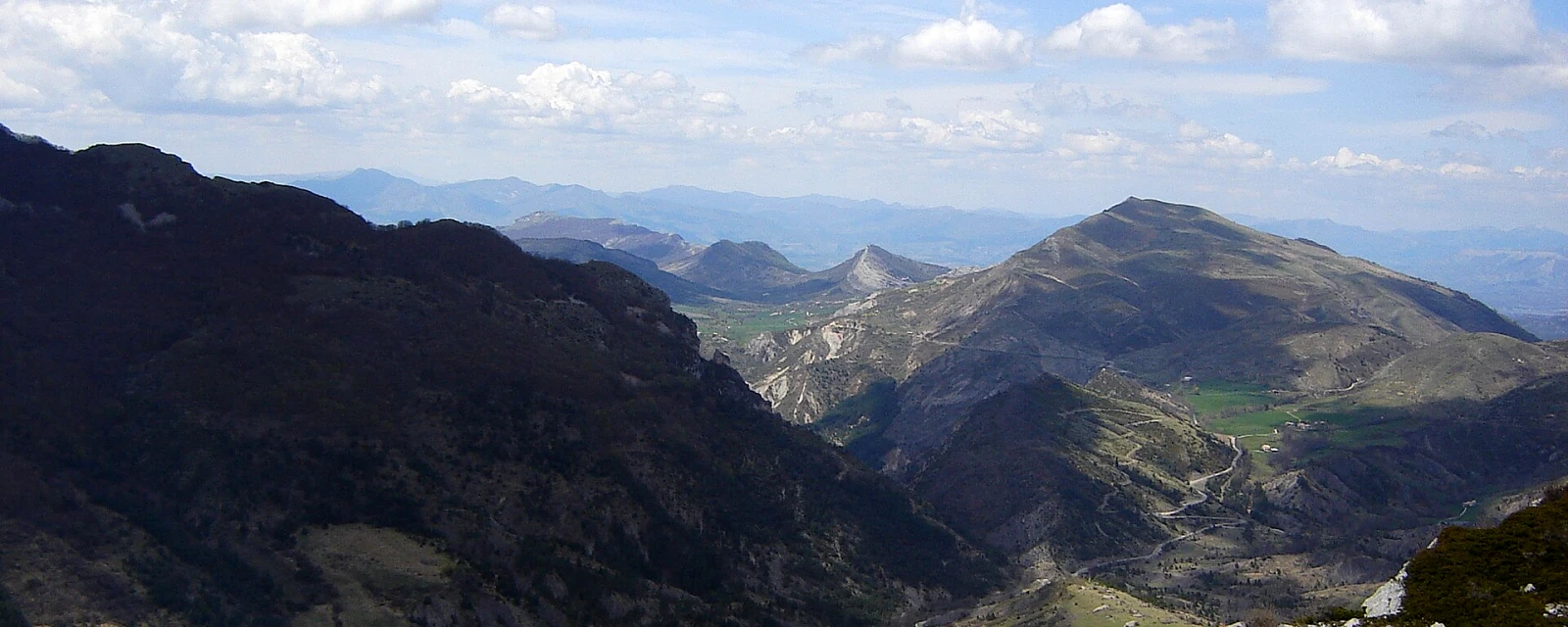Vue de Authon, Alpes-de-Haute-Provence