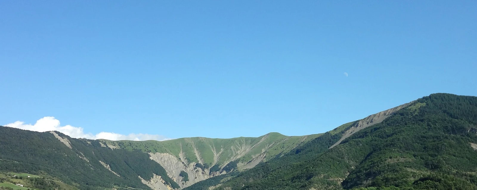 Vue de Bayons, Alpes-de-Haute-Provence