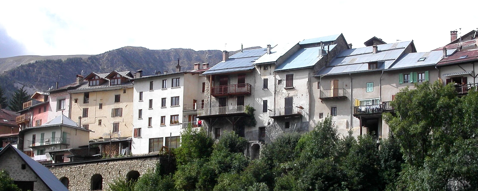 Vue de Beauvezer, Alpes-de-Haute-Provence
