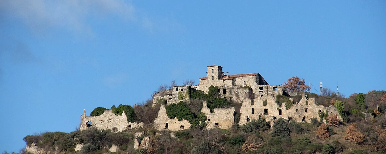 Vue de Bras-d'Asse, Alpes-de-Haute-Provence
