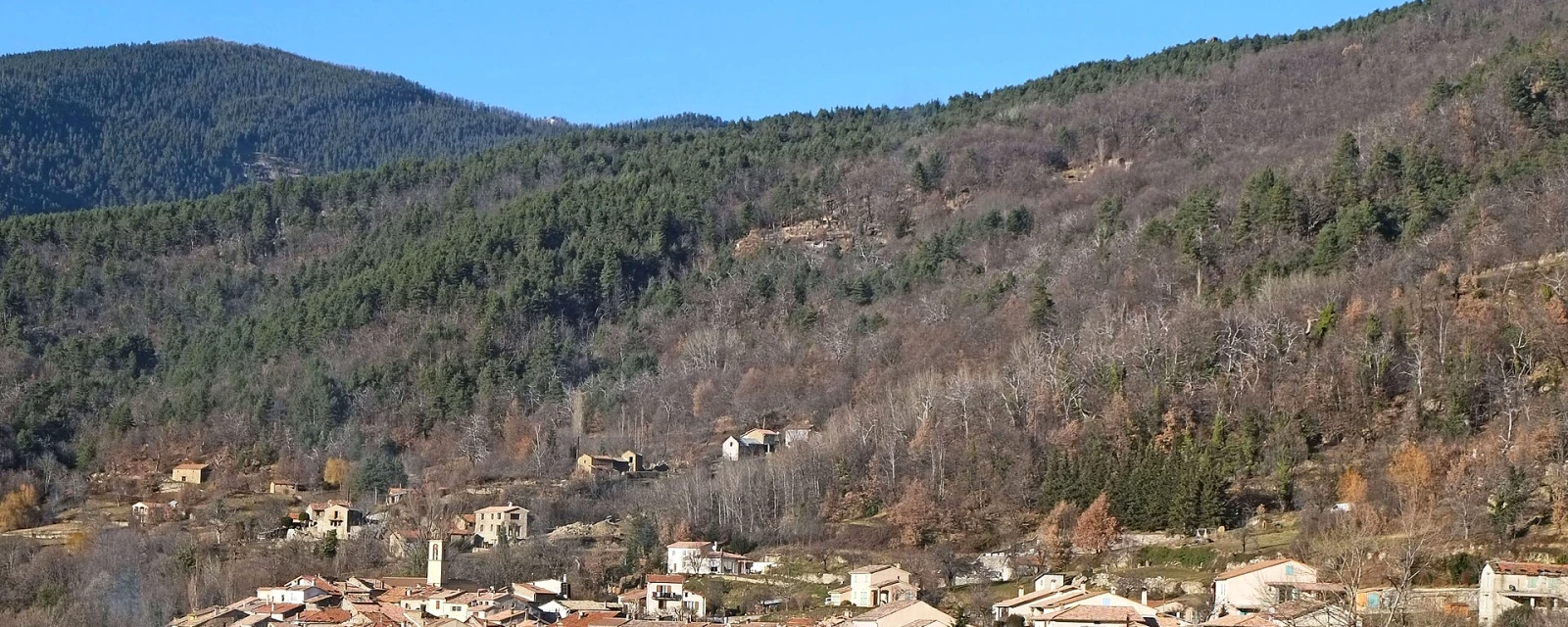 Vue de Braux, Alpes-de-Haute-Provence