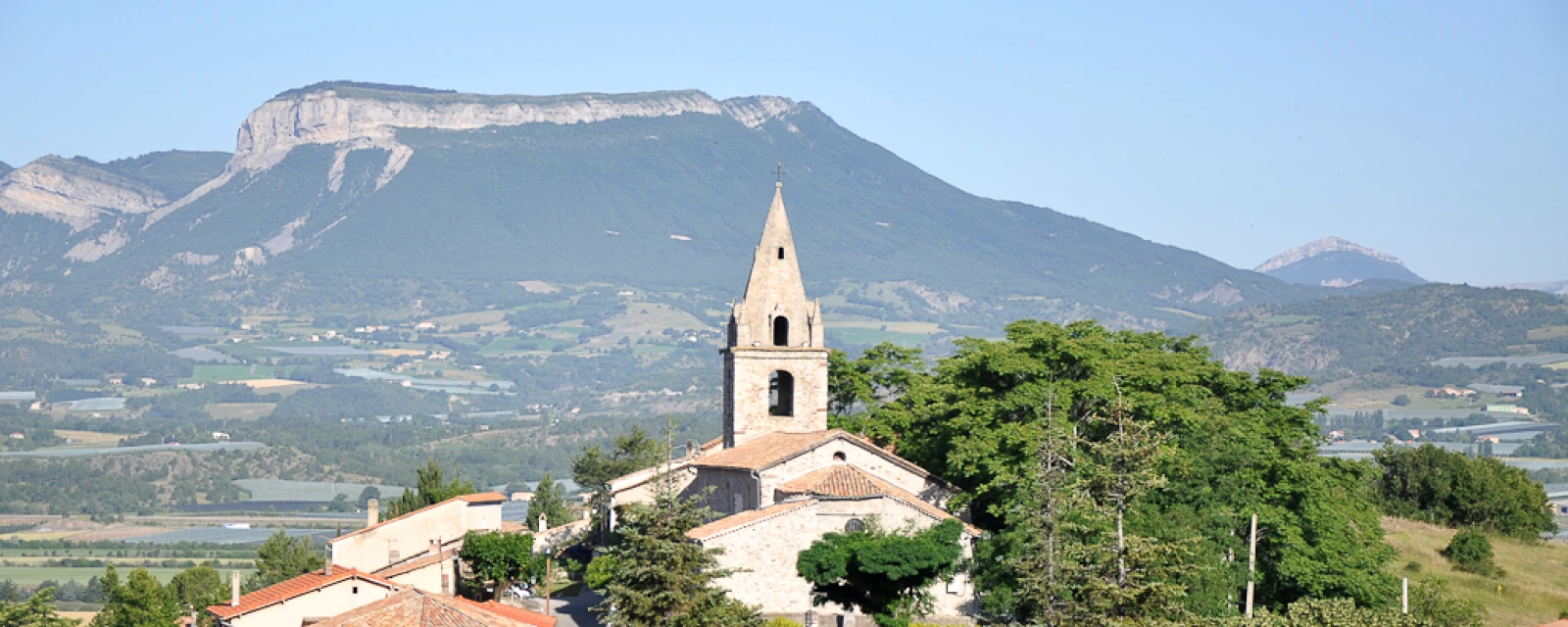 Vue de Claret, Alpes-de-Haute-Provence