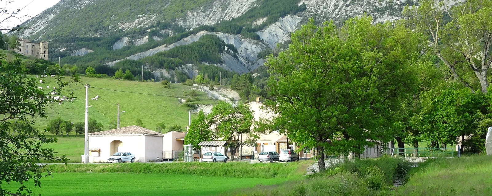 Vue de Clumanc, Alpes-de-Haute-Provence