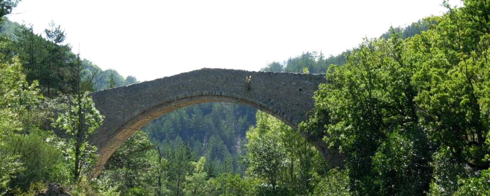 Vue de Entrepierres, Alpes-de-Haute-Provence