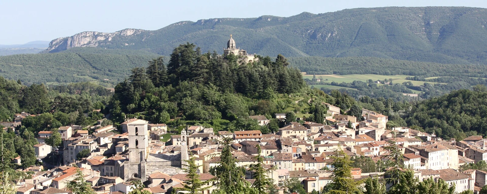 Vue de Forcalquier, Alpes-de-Haute-Provence