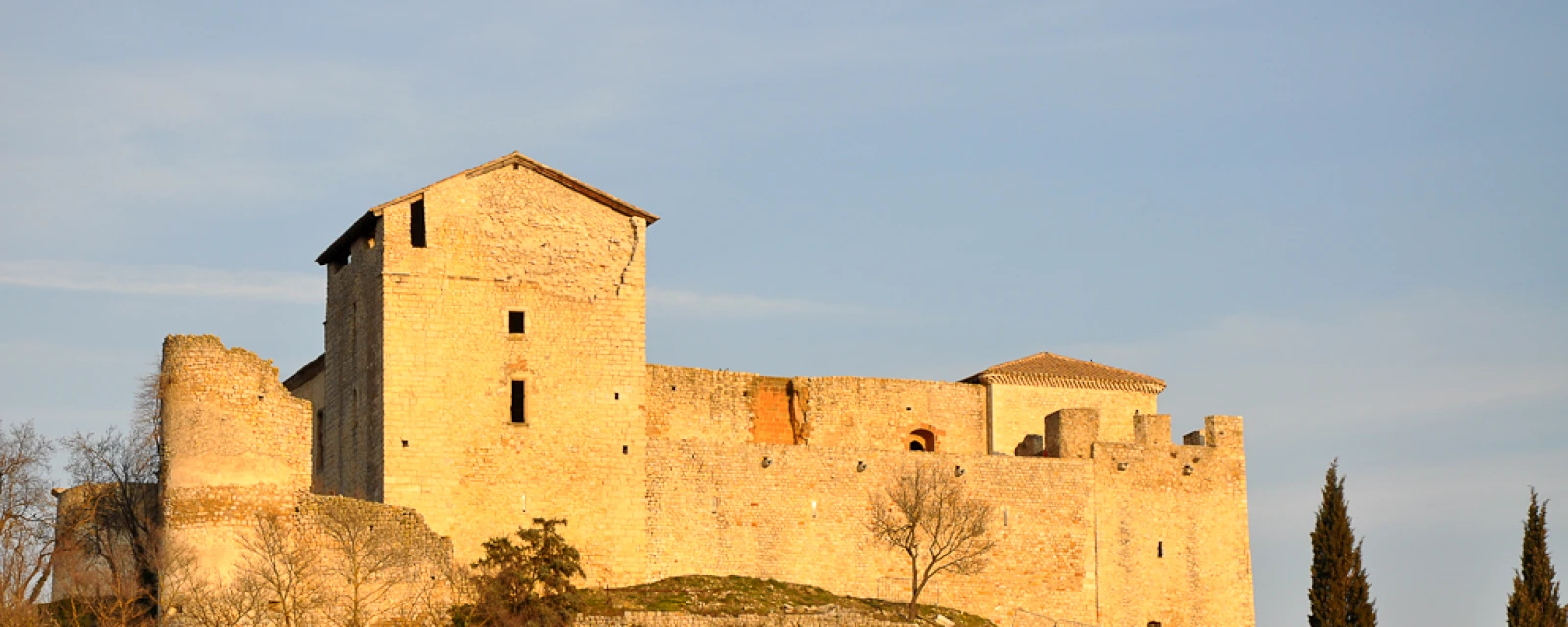Vue de Gréoux-les-Bains, Alpes-de-Haute-Provence