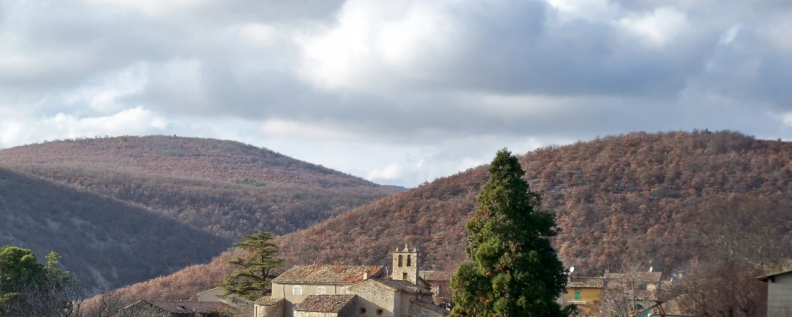 Vue de Lardiers, Alpes-de-Haute-Provence