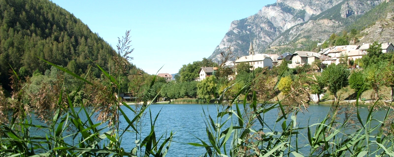 Vue de Le Lauzet-Ubaye, Alpes-de-Haute-Provence