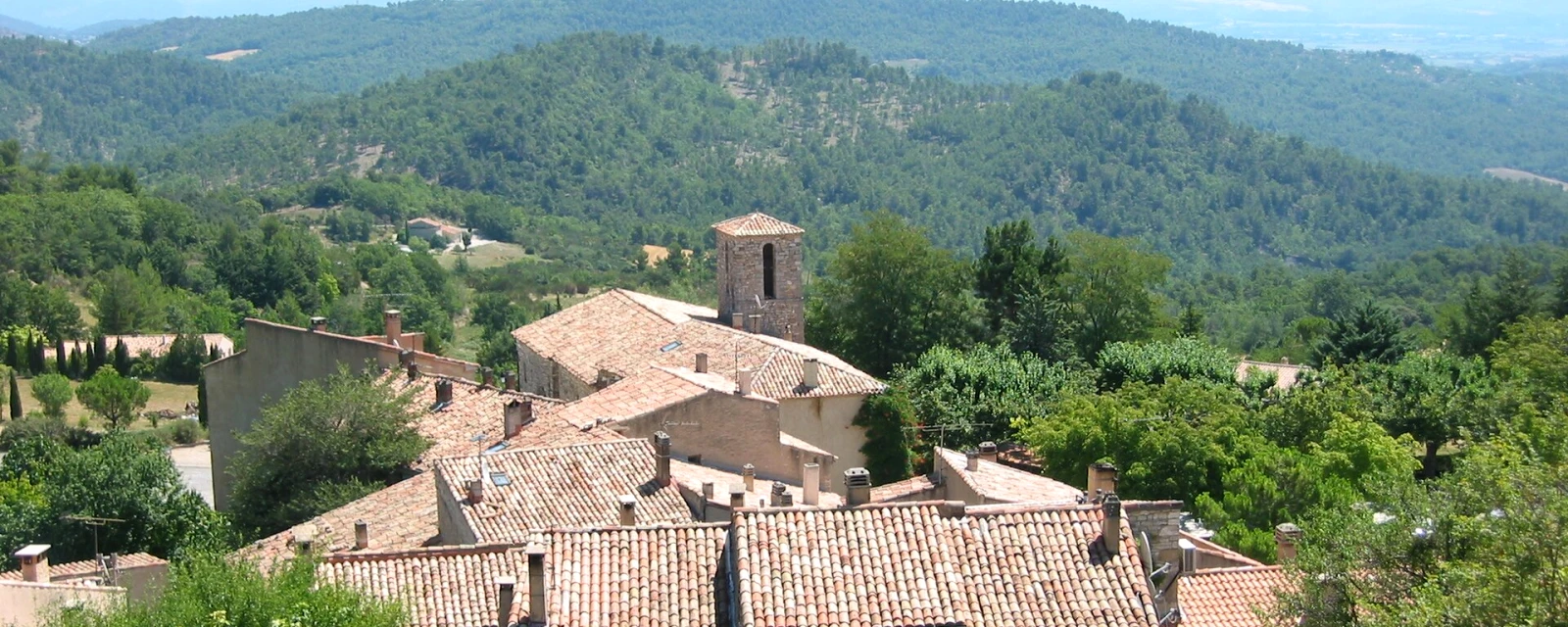 Vue de Montfuron, Alpes-de-Haute-Provence