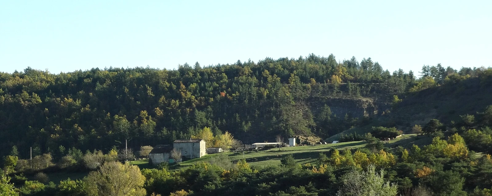 Vue de Montlaux, Alpes-de-Haute-Provence