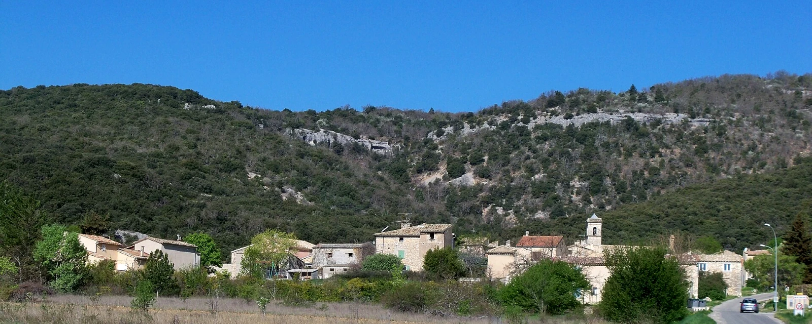 Vue de Montsalier, Alpes-de-Haute-Provence