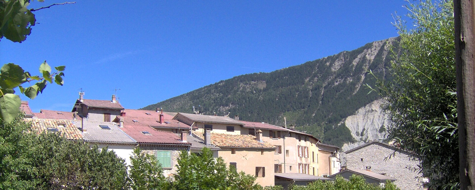Vue de La Mure-Argens, Alpes-de-Haute-Provence