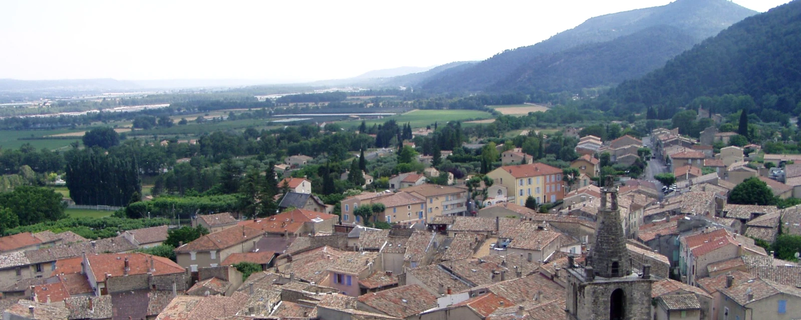 Vue de Peyruis, Alpes-de-Haute-Provence