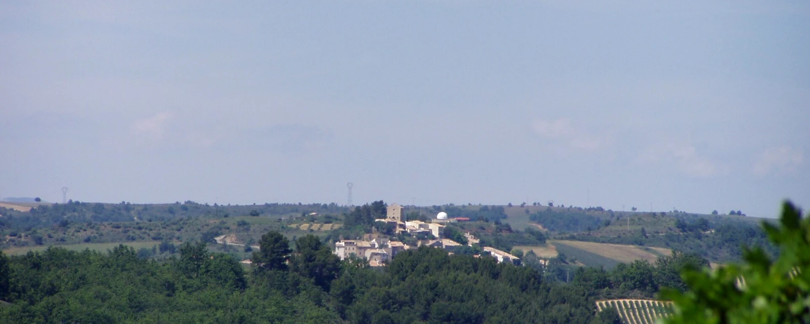 Vue de Puimichel, Alpes-de-Haute-Provence