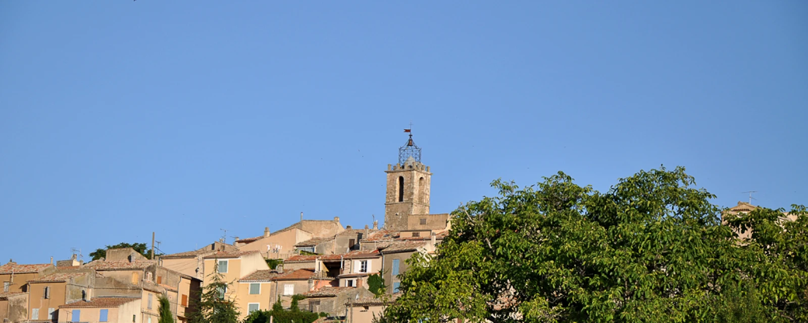 Vue de Puimoisson, Alpes-de-Haute-Provence