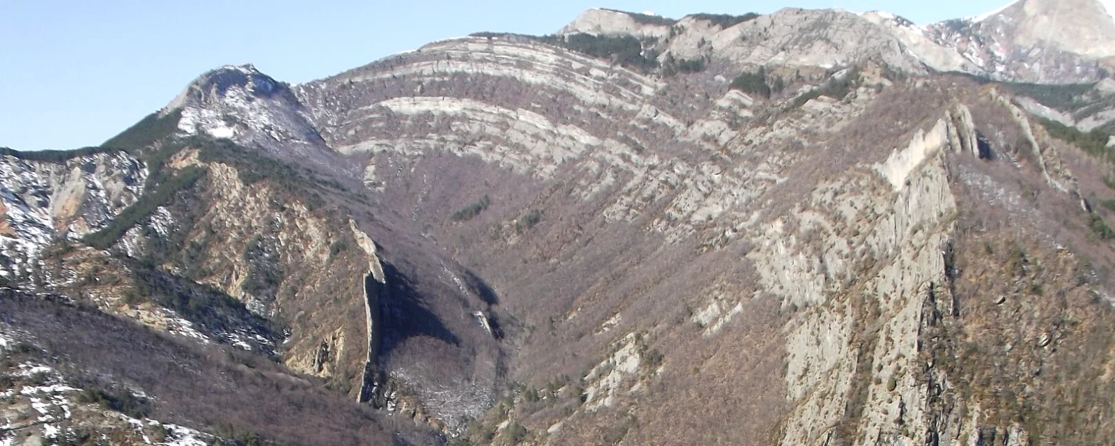 Vue de La Robine-sur-Galabre, Alpes-de-Haute-Provence