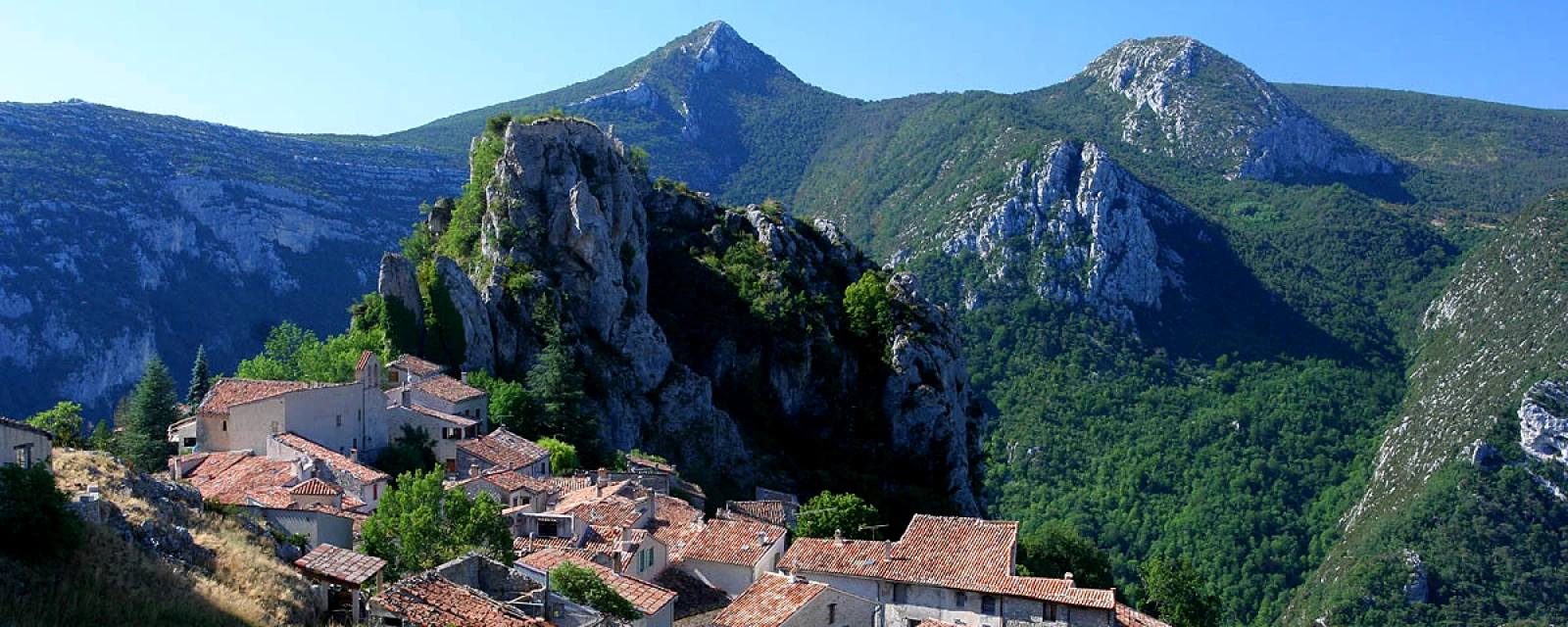Vue de Rougon, Alpes-de-Haute-Provence