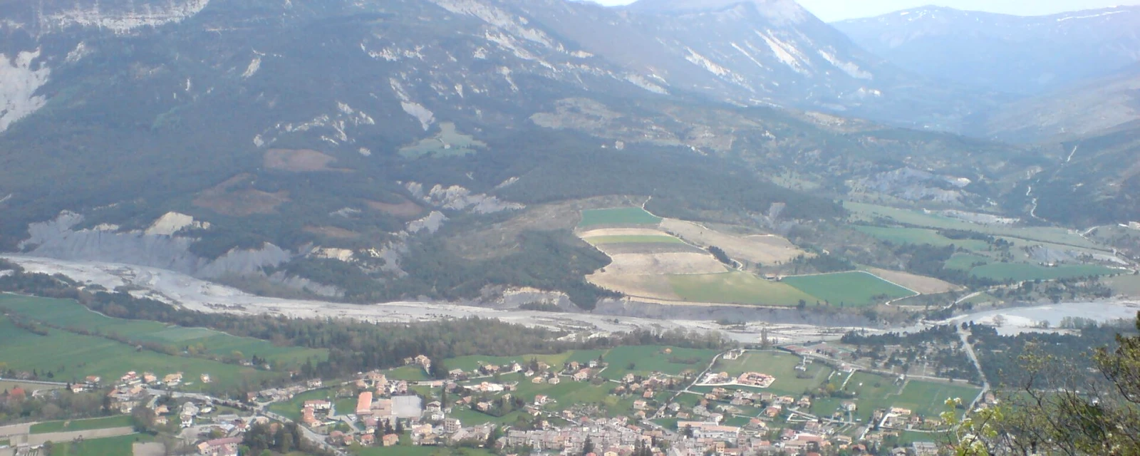 Vue de Saint-André-les-Alpes, Alpes-de-Haute-Provence