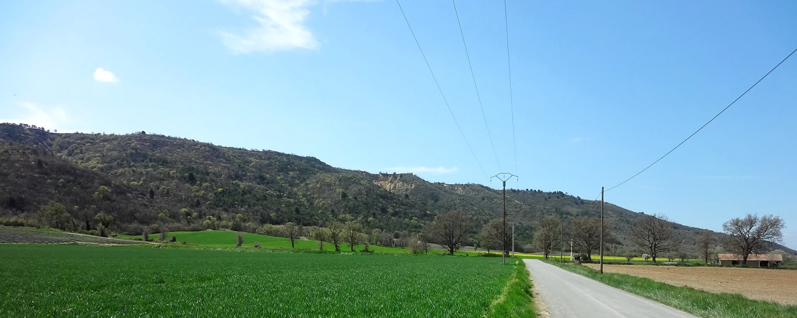Vue de Saint-Julien-d'Asse, Alpes-de-Haute-Provence