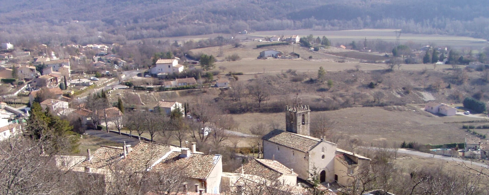 Vue de Saint-Maime, Alpes-de-Haute-Provence