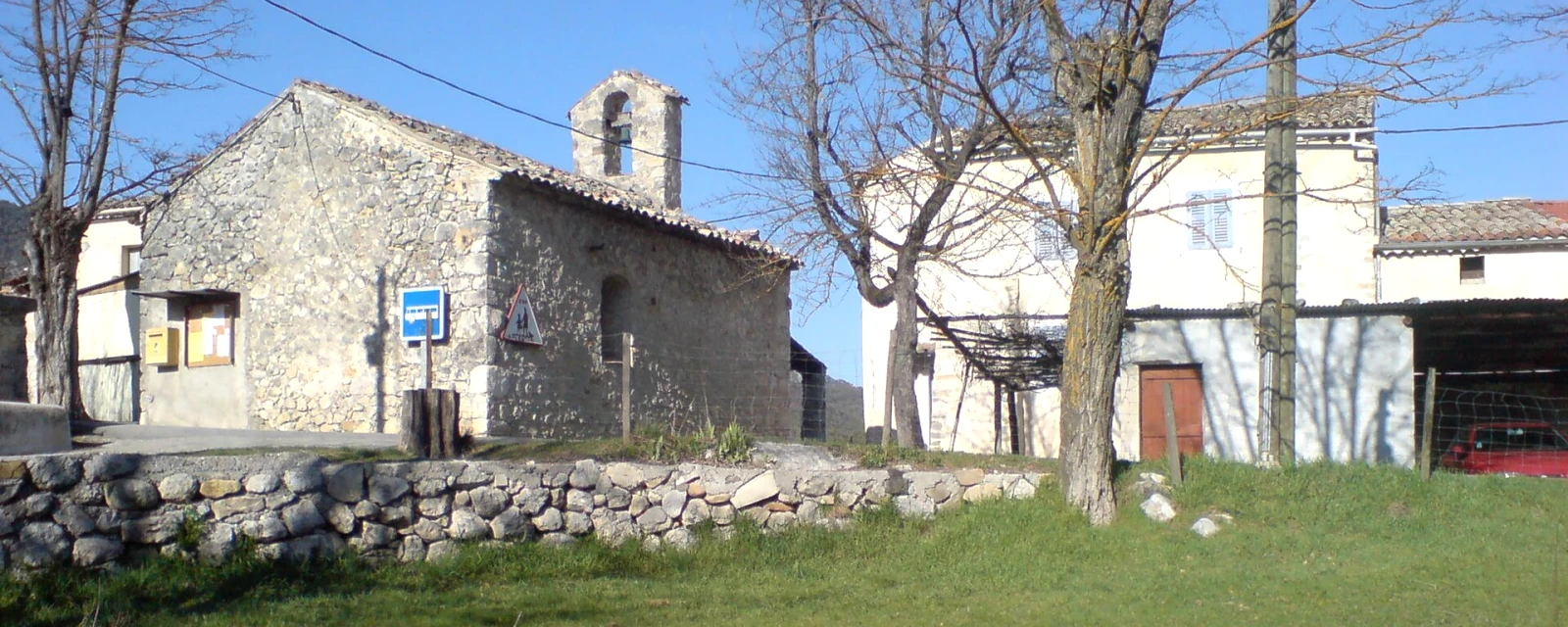Vue de Saint-Pierre, Alpes-de-Haute-Provence