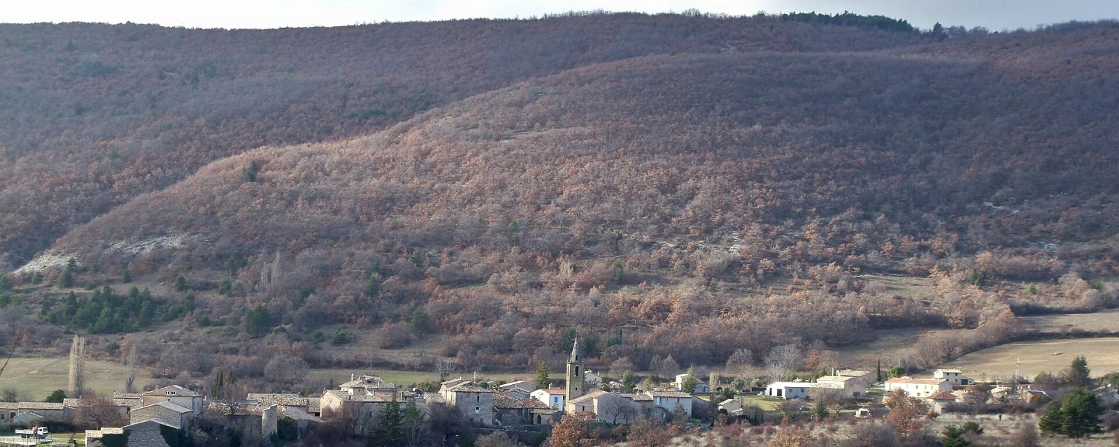 Vue de Saumane, Alpes-de-Haute-Provence