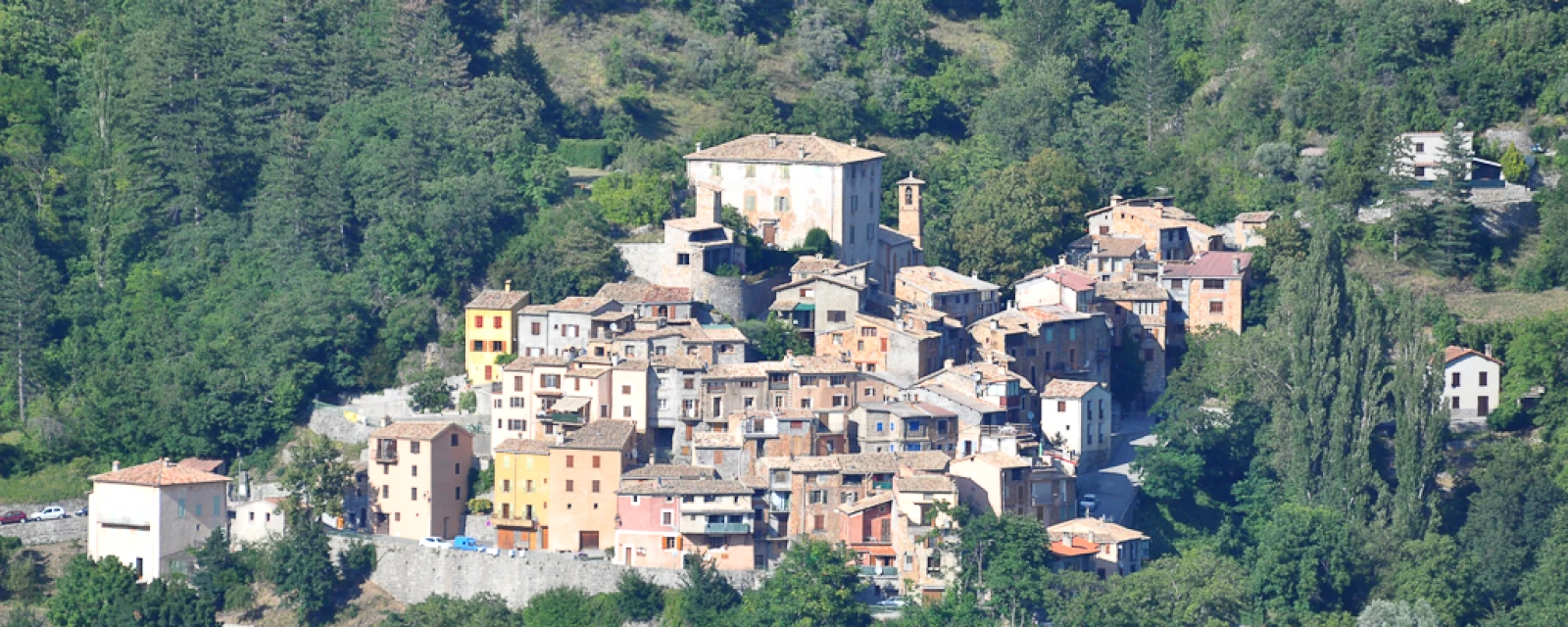 Vue de Sausses, Alpes-de-Haute-Provence