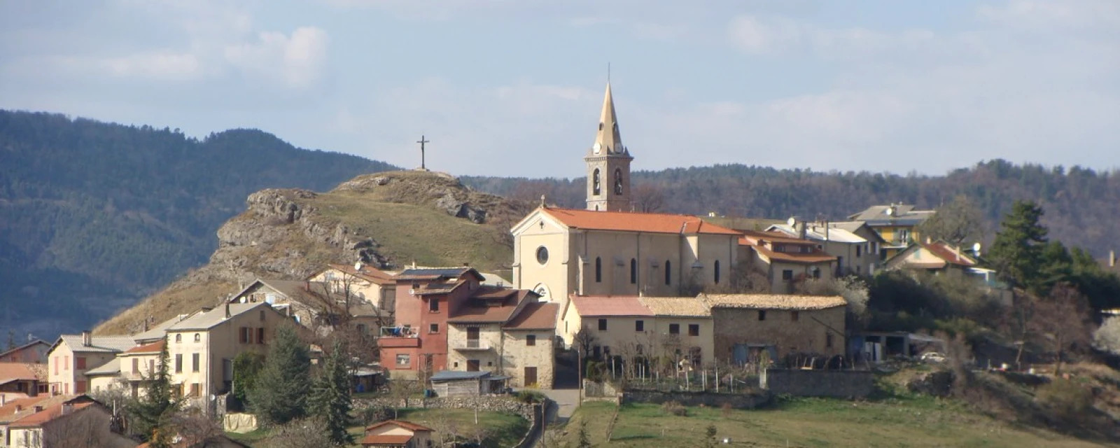 Vue de Turriers, Alpes-de-Haute-Provence