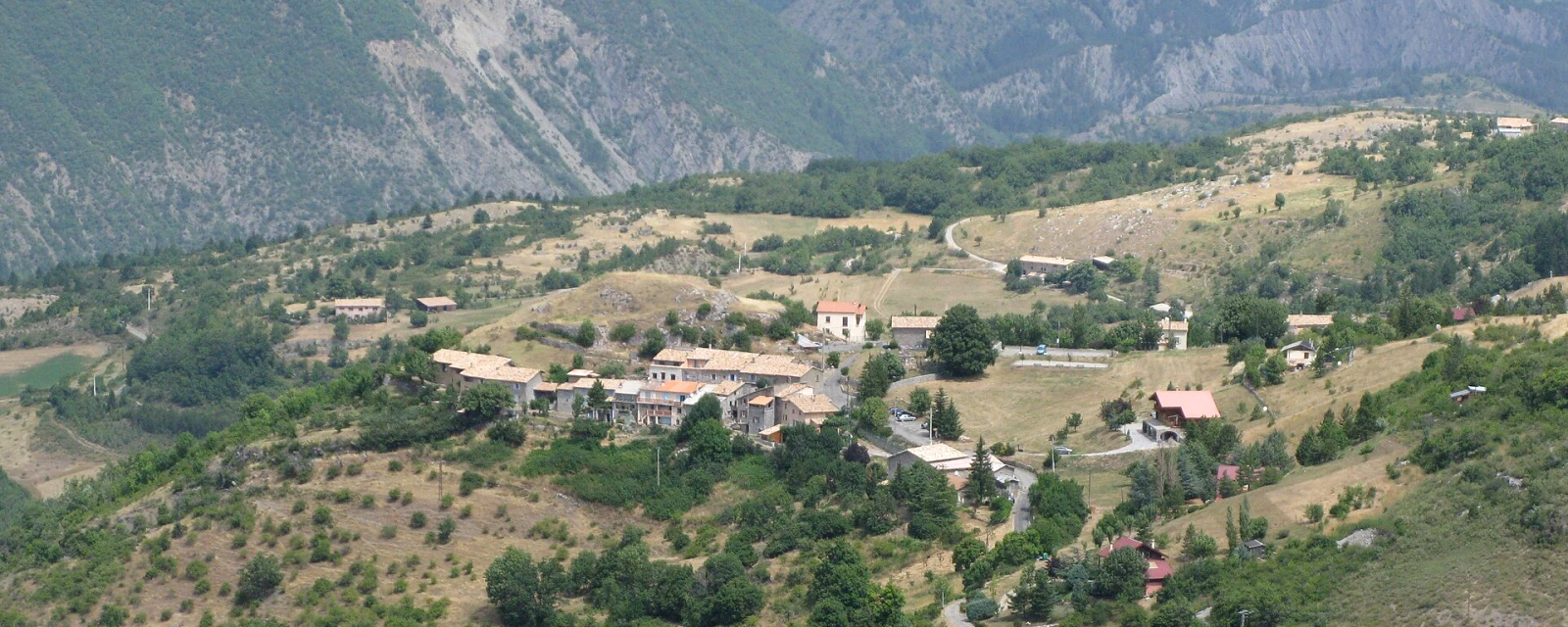 Vue de Valavoire, Alpes-de-Haute-Provence