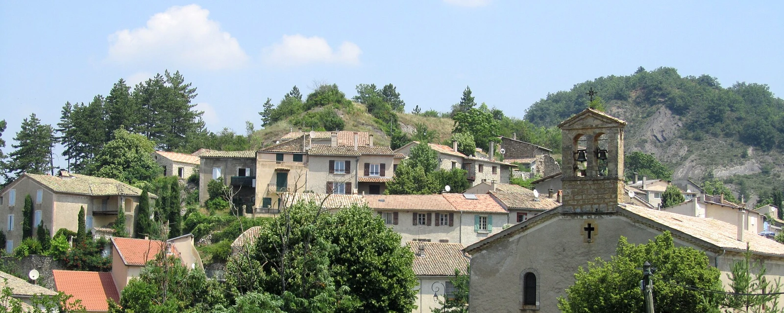 Vue de Vaumeilh, Alpes-de-Haute-Provence