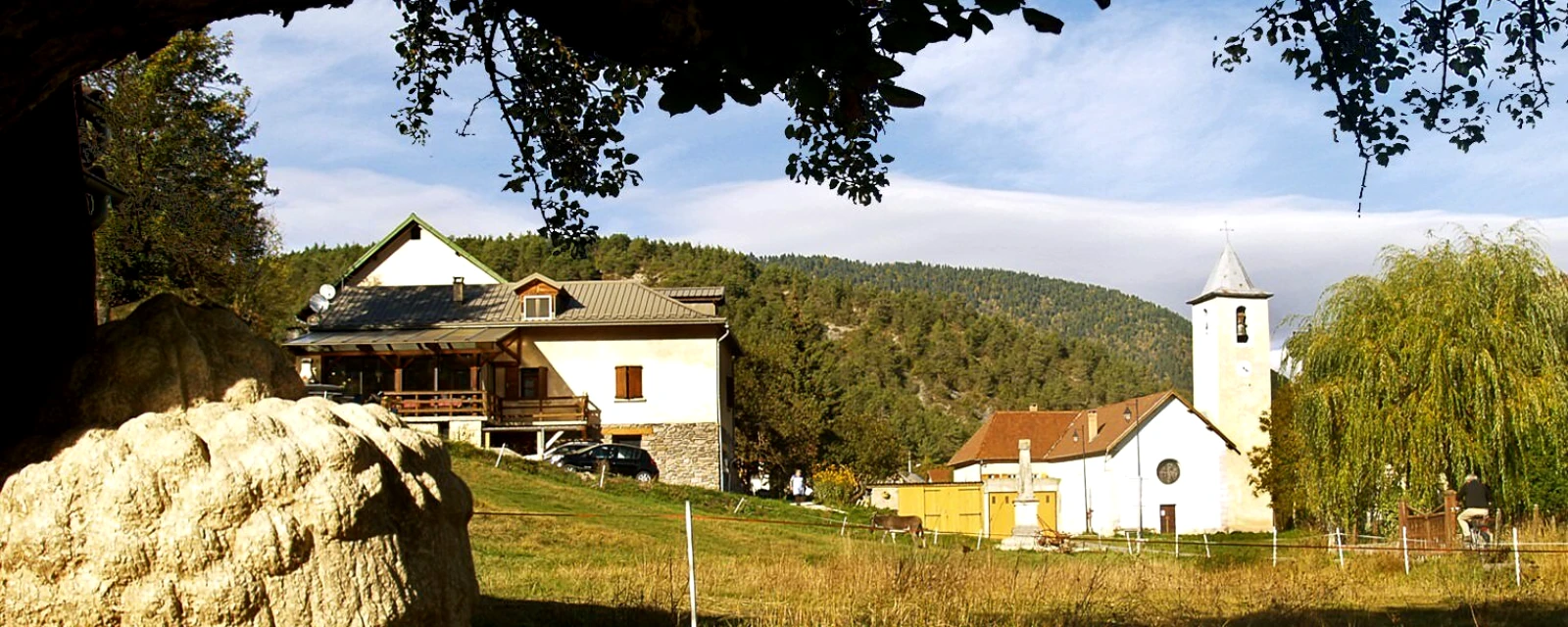 Vue de Verdaches, Alpes-de-Haute-Provence