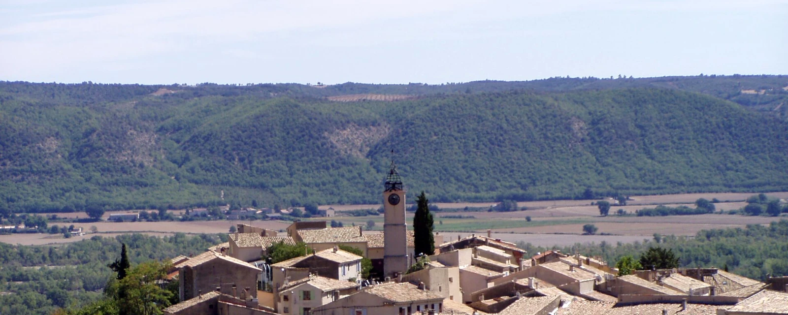 Vue de Villeneuve, Alpes-de-Haute-Provence
