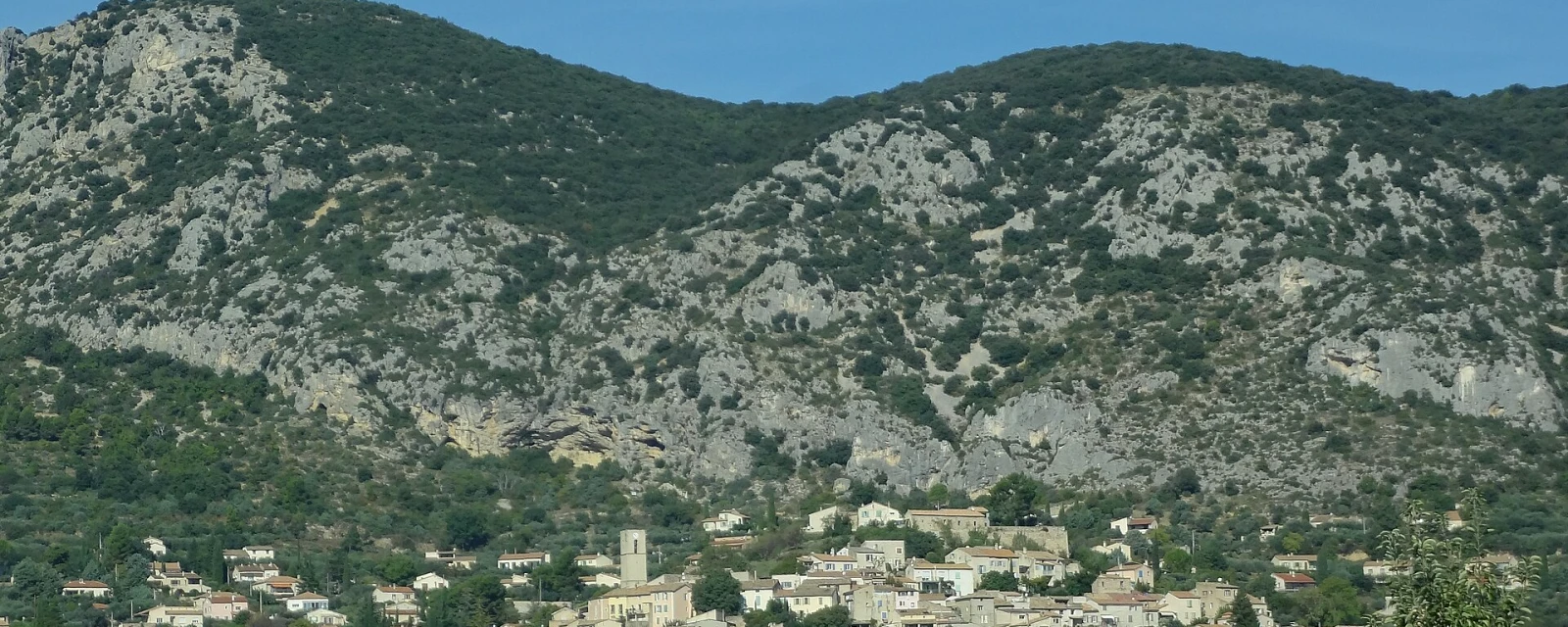 Vue de Volx, Alpes-de-Haute-Provence