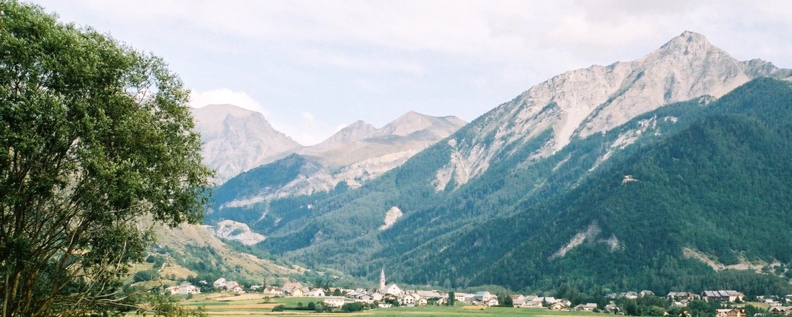 Vue de Ancelle, Hautes-Alpes