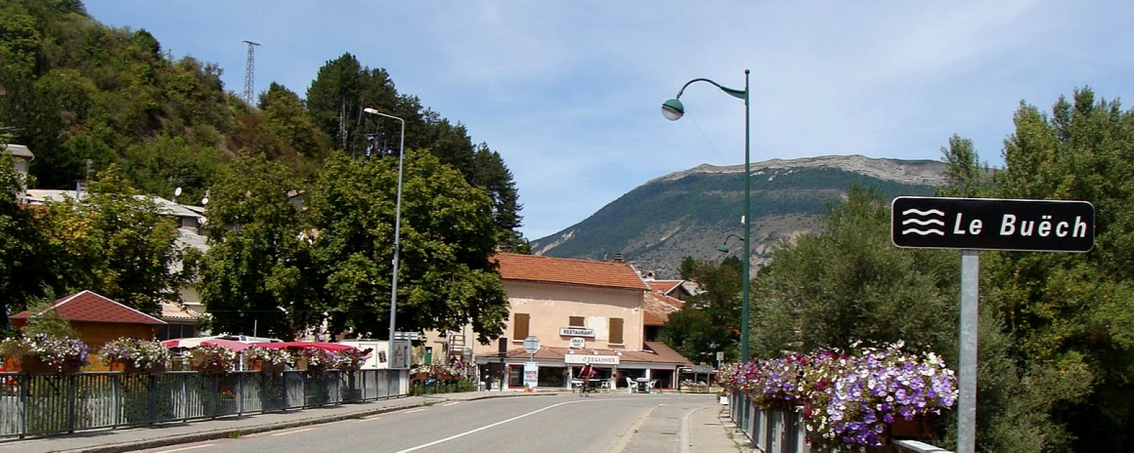 Vue de Aspremont, Hautes-Alpes