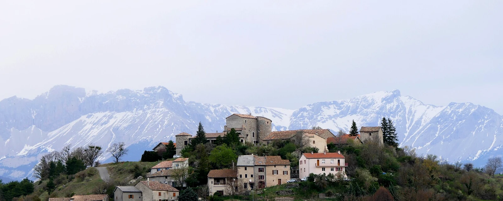 Vue de La Bâtie-Montsaléon, Hautes-Alpes