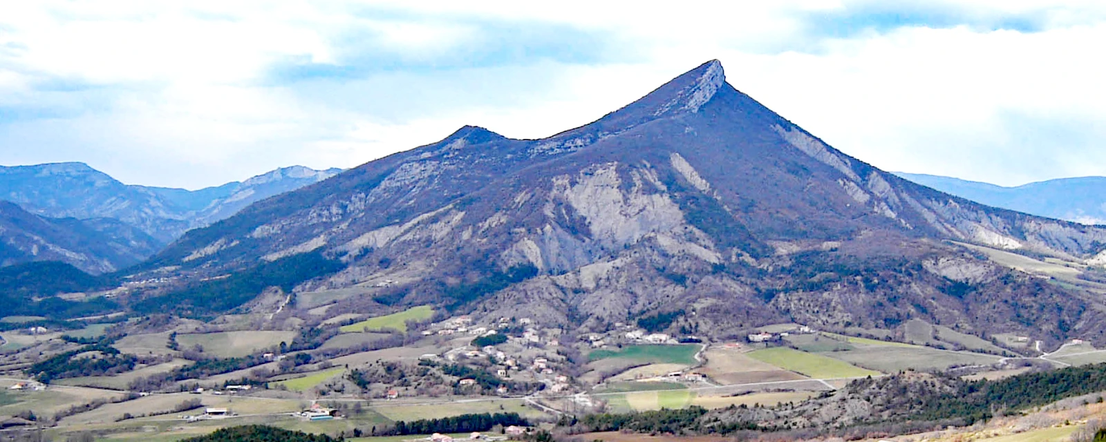 Vue de Le Bersac, Hautes-Alpes