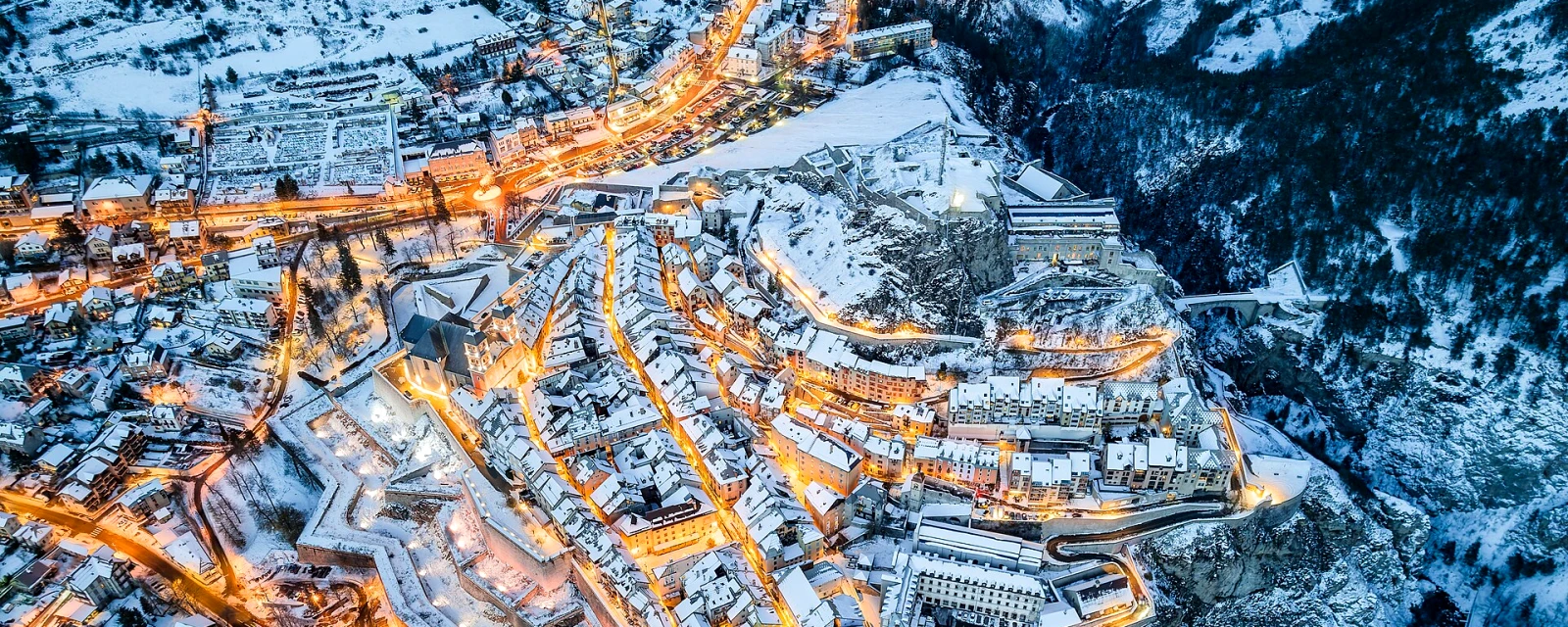Vue de Briançon, Hautes-Alpes