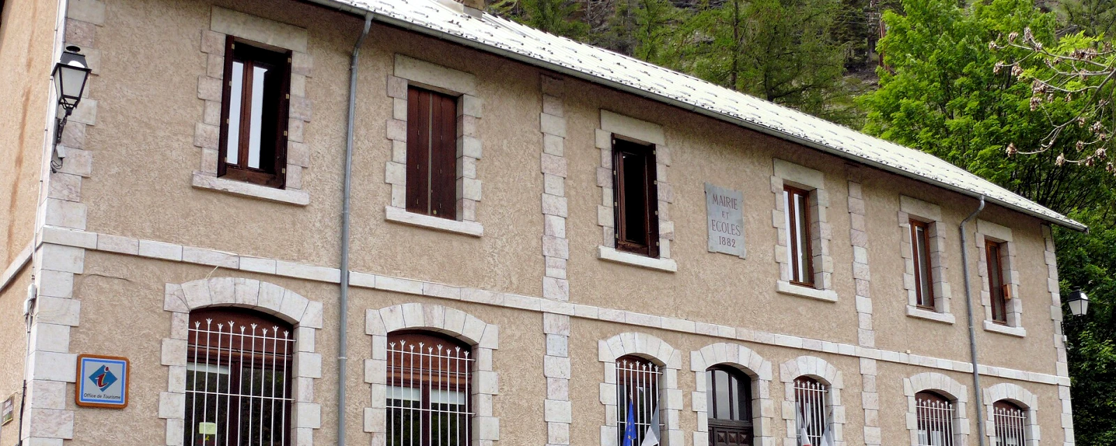 Vue de Château-Ville-Vieille, Hautes-Alpes