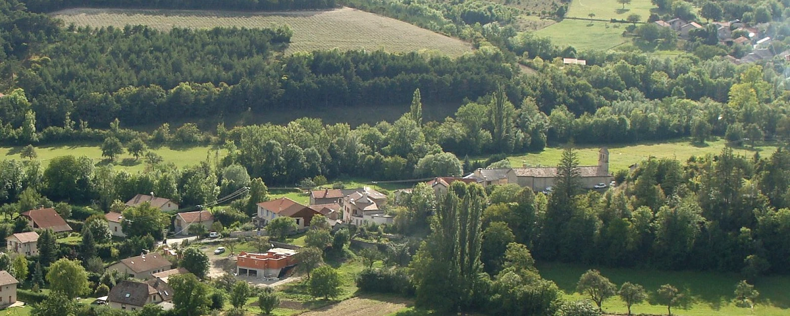Vue de La Faurie, Hautes-Alpes