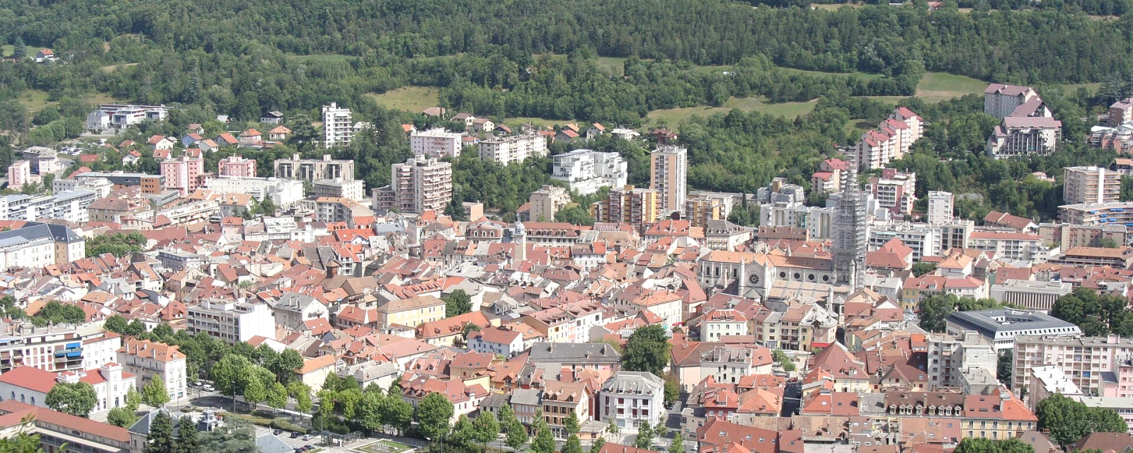Vue de Gap, Hautes-Alpes