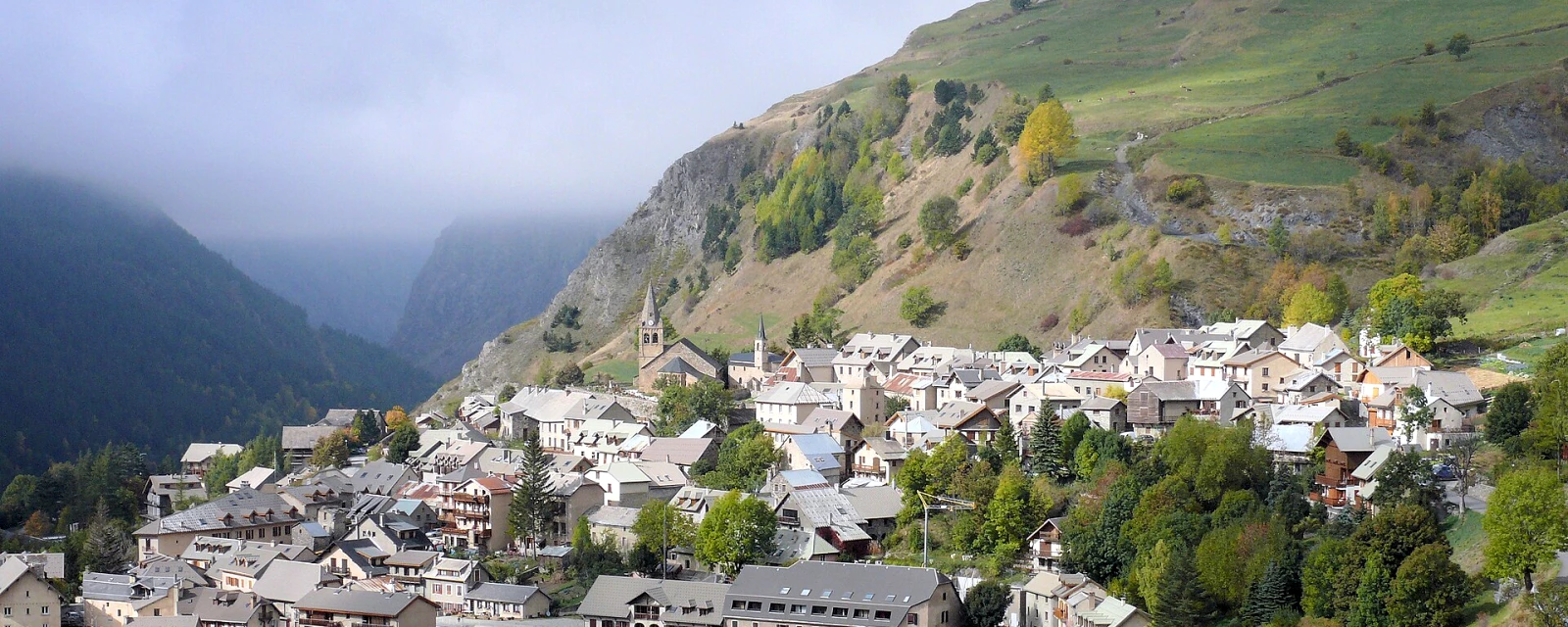 Vue de La Grave, Hautes-Alpes