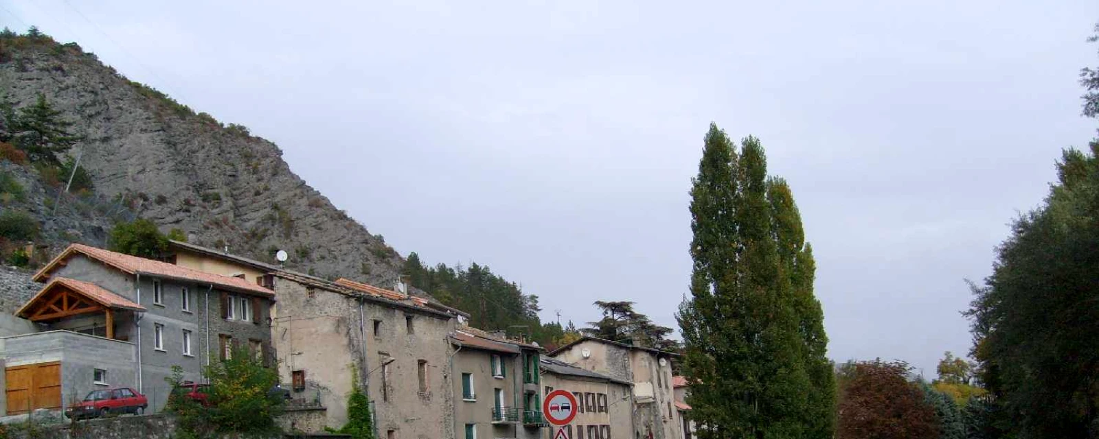 Vue de Lettret, Hautes-Alpes