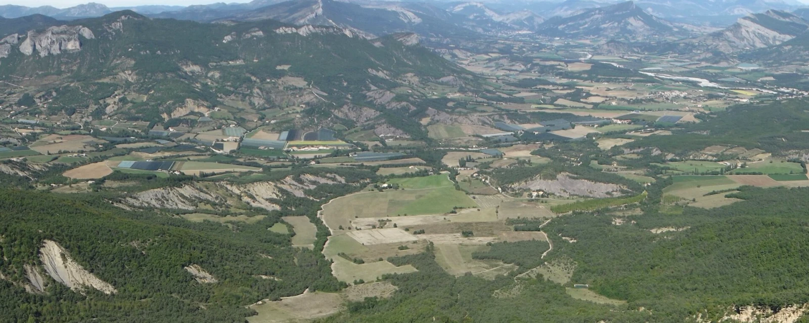 Vue de Nossage-et-Bénévent, Hautes-Alpes