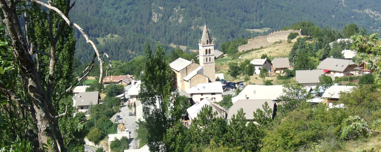 Vue de Les Orres, Hautes-Alpes